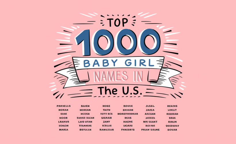 Top 1000 Baby Girl Names in the U.S.